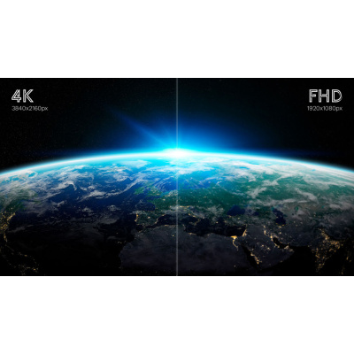 Televízor Krüger&Matz 75" QLED UHD smart DVB-T2/S2 H.265 Hevc