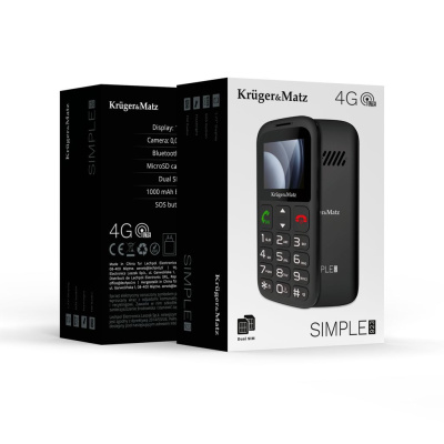 Telefón GSM pre seniorov Kruger&Matz Simple 923 4G