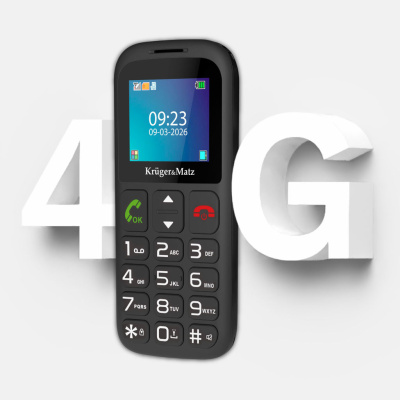 Telefón GSM pre seniorov Kruger&Matz Simple 923 4G