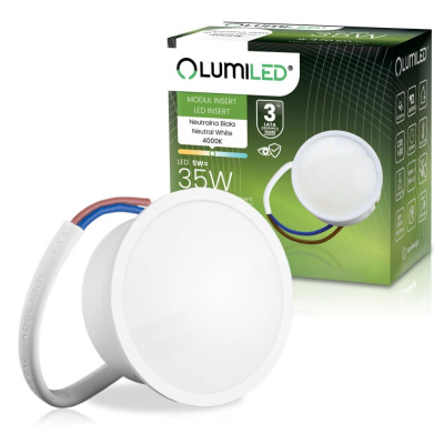 LED žiarovka INSERT - 5W/4000K 470lm LUMILED