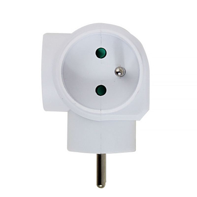 Zásuvková rozvodka 3x16A 250V biela ELK302W