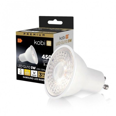 Žiarovka LED 5W GU10 3000K 230V PREMIUM