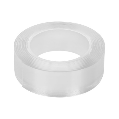 Obojstranná montážna páska  (1 mm x 25 mm x 2 m) transparentná