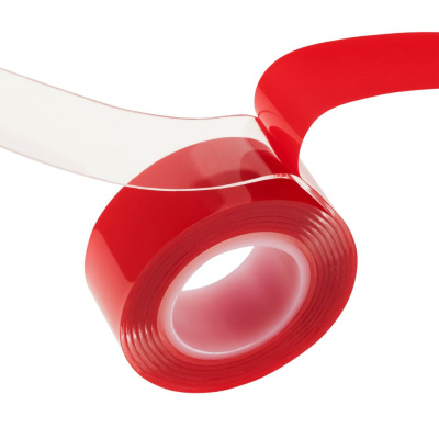 Obojstranná lepiaca páska REBEL (19 mm x 3 m) transparentná