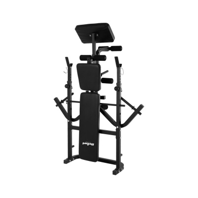 Viacúčelová nastaviteľná tréningová lavica s modlitebníkom REBEL
