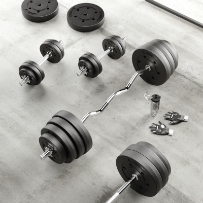 Závažie bitúmenové sada 4x1,25 kg, otvor 31 mm, REBEL ACTIVE