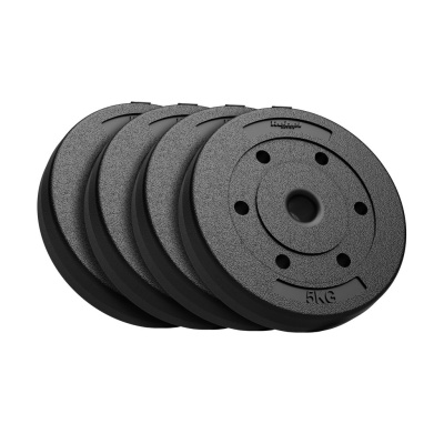 Závažie bitúmenové sada 4x5kg, otvor 31mm, REBEL ACTIVE