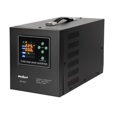 Záložný zdroj PROsinus-2000 12V 230V 2000VA/1200W Rebel