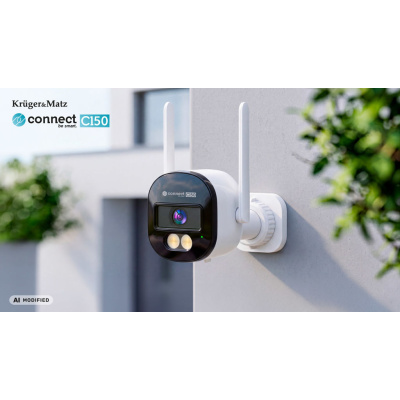 Kamera Wi-Fi Kruger&Matz Connect C150 Tuya vonkajšia