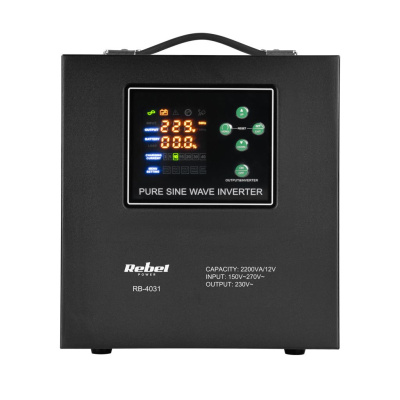 Záložný zdroj PROsinus-2200 12V 230V 2200VA/1600W Rebel