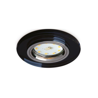 Svietidlo bodové okrúhle pevné OH26N BLACK LED GU10