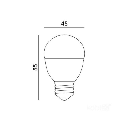 Žiarovka LED 8,5W E27 6000K 230V Kobi PREMIUM