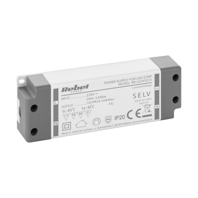 Napájací zdroj 12V/2A 24W IP20 Rebel