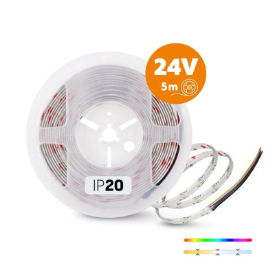 LED pás COB RGB 3CCT 24V 5m IP20 TRAMO 840 Kobi Premium