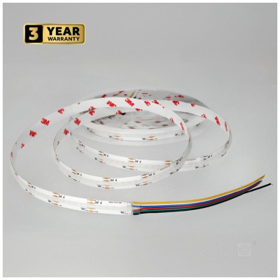 LED pás COB RGB 3CCT 24V 5m IP65 TRAMO 840 Kobi Premium