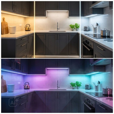 LED pás COB RGB 3CCT 24V 5m IP65 TRAMO 840 Kobi Premium