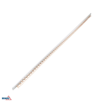 Prepájacia lišta 1-fáza TYP-U 10MM2 54 modul 1m