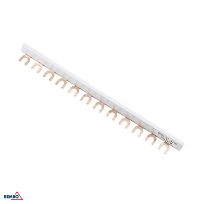 Prepájacia lišta 1-fáza TYP-U 10MM2 12 modulová