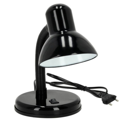 Lampa SMIESZEK 1xE27 230V čierna