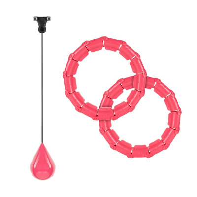 Smart Hula Hop obruč na chudnutie, 50cm, ružová
