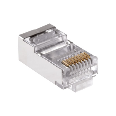 Konektor RJ45 8P8C drôt prechodový CAT.6E tienený LP